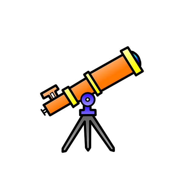 Телескоп мультяшный