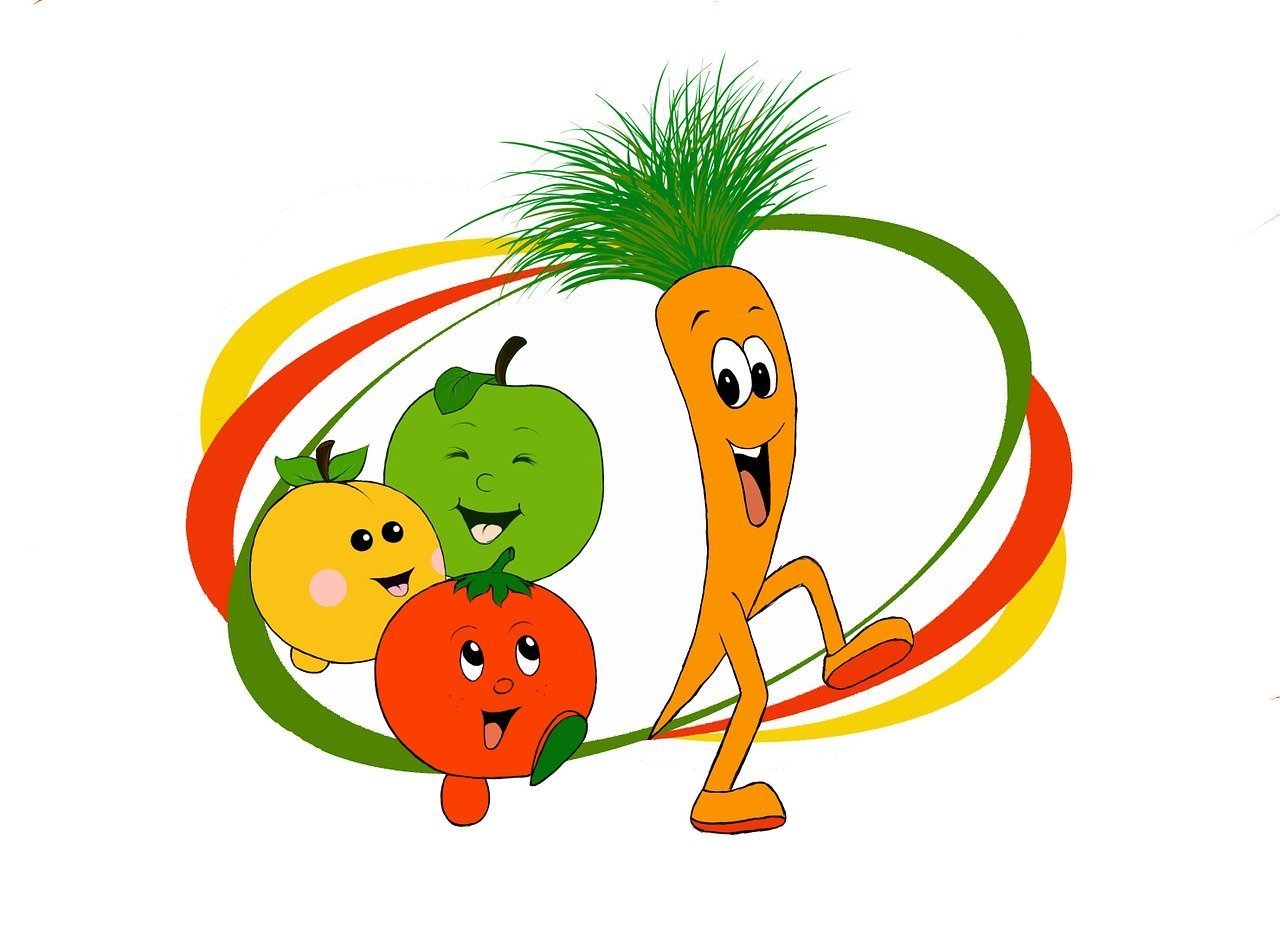 Эмблема овощи для детского сада
