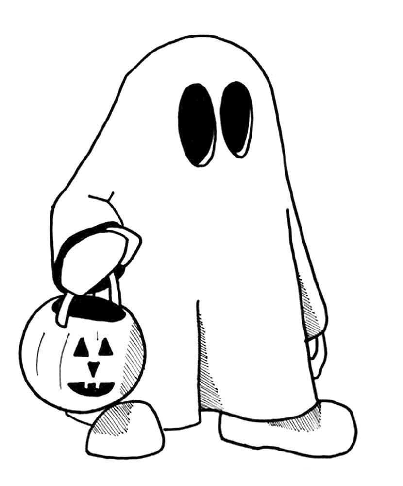 Привидение для Хэллоуина