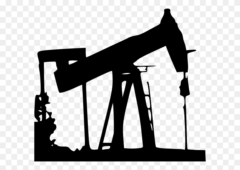 Нефтяная вышка силуэт