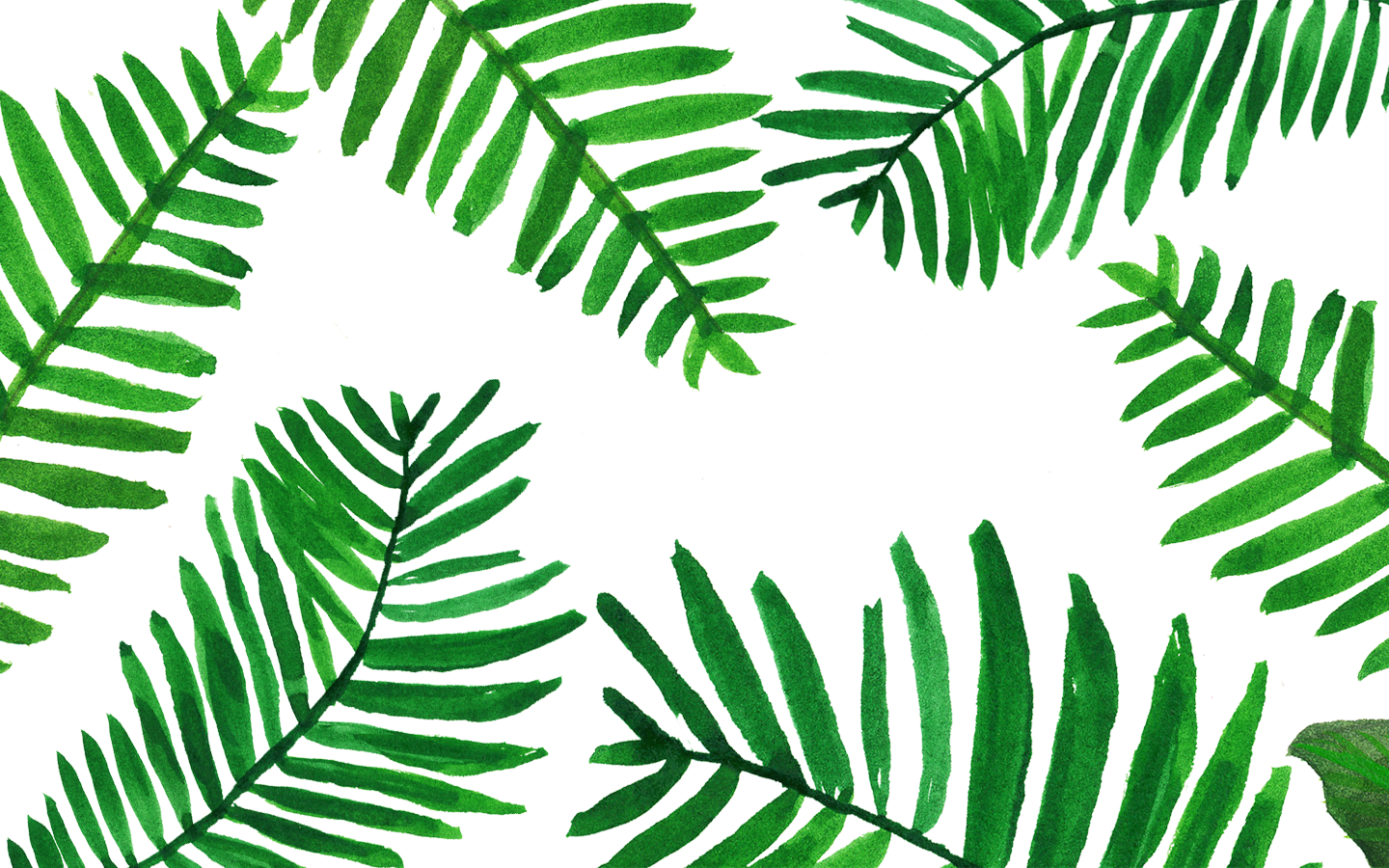 Тропические листья паттерн