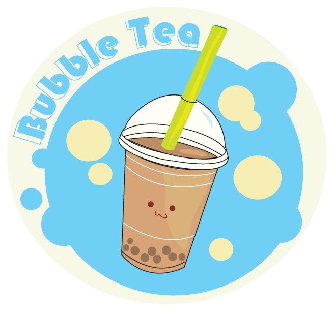 Bubble Tea нарисовать