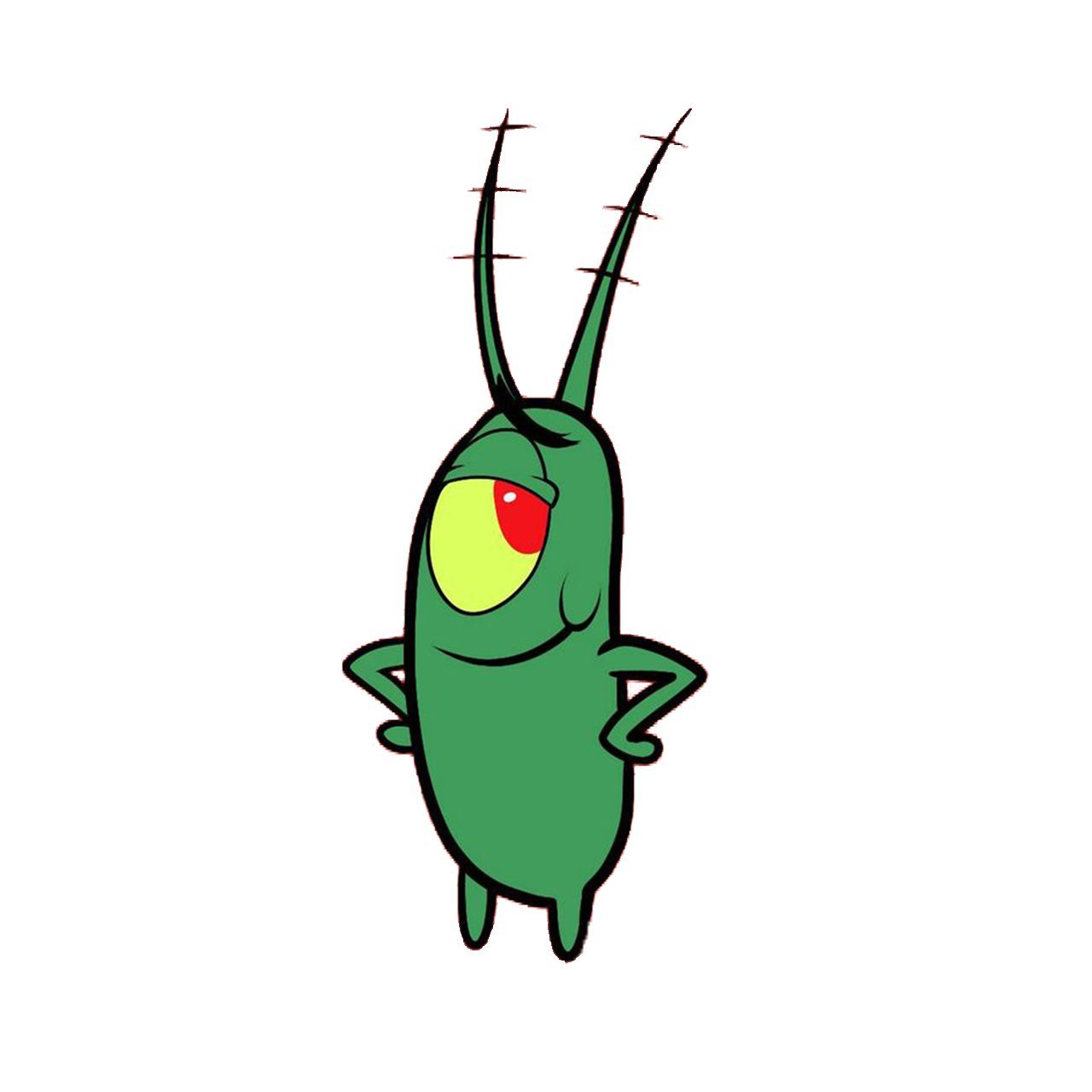 Маленький планктон из губки Боба