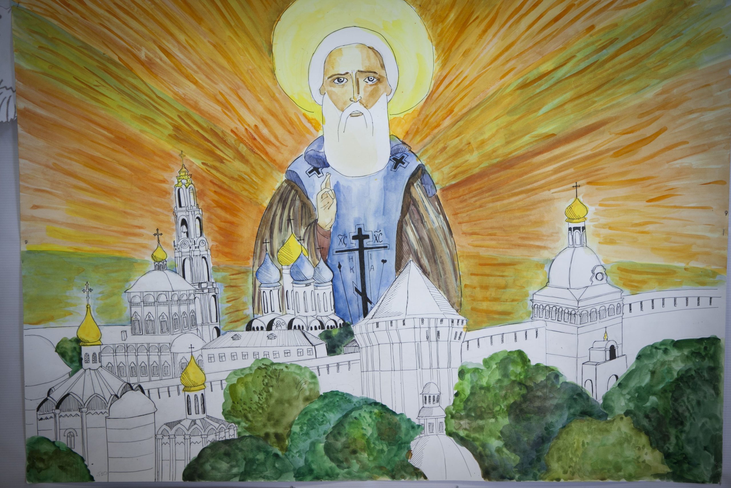 Рисунок сергий радонежский (49 фото) скачать бесплатно