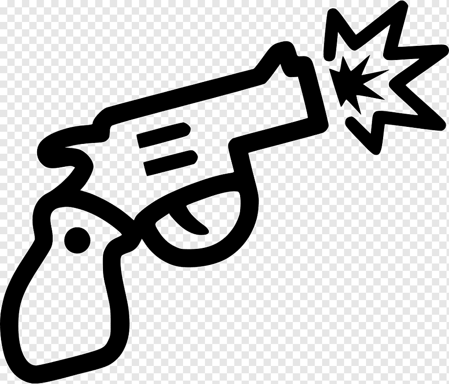Пистолет символ