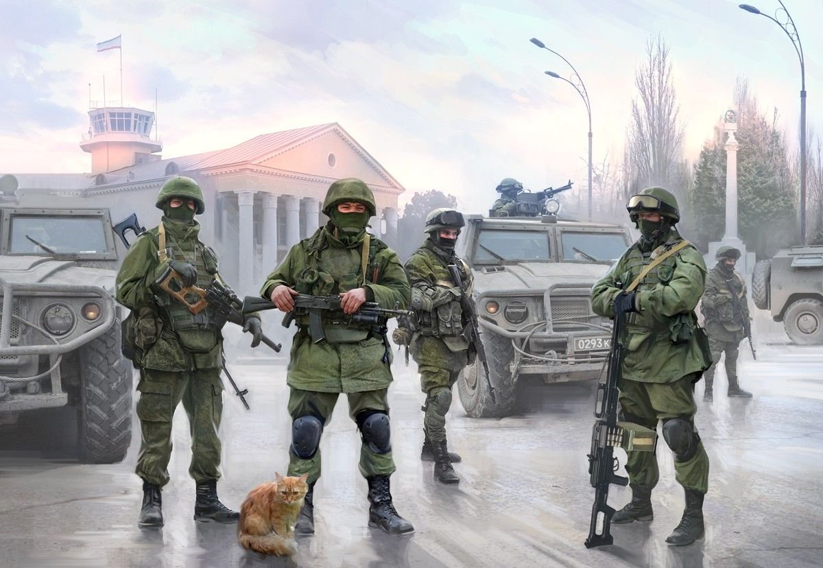 Вежливые люди армия России