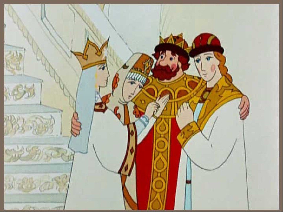 Рисунок по сказке Пушкина сказка о царе Салтане