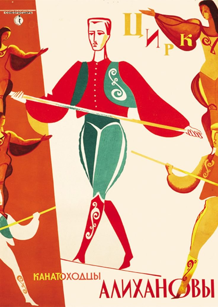 Советские цирковые плакаты