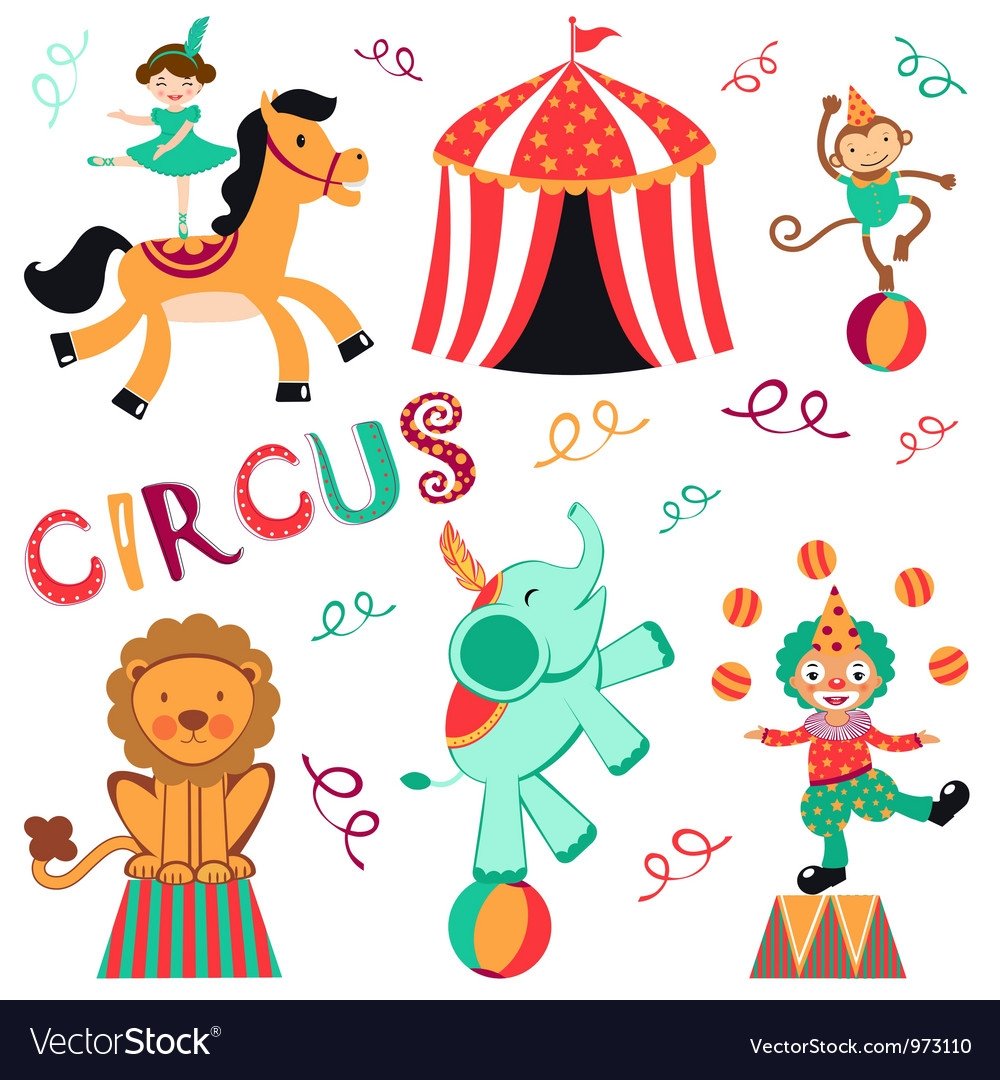 Цирковой плакат для детей