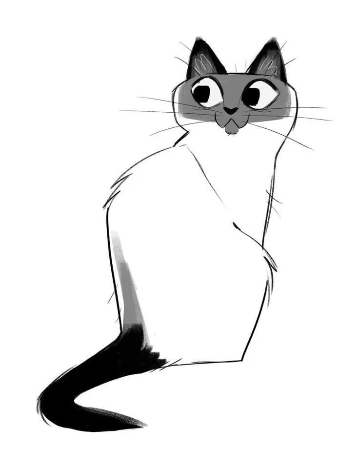 Нарисовать кота