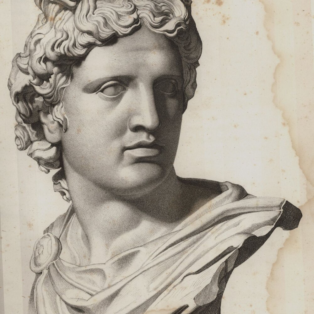Аполлон скульптура древней Греции