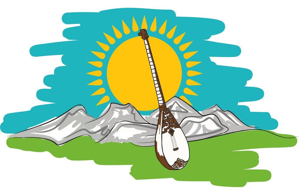 Казахстан иллюстрация