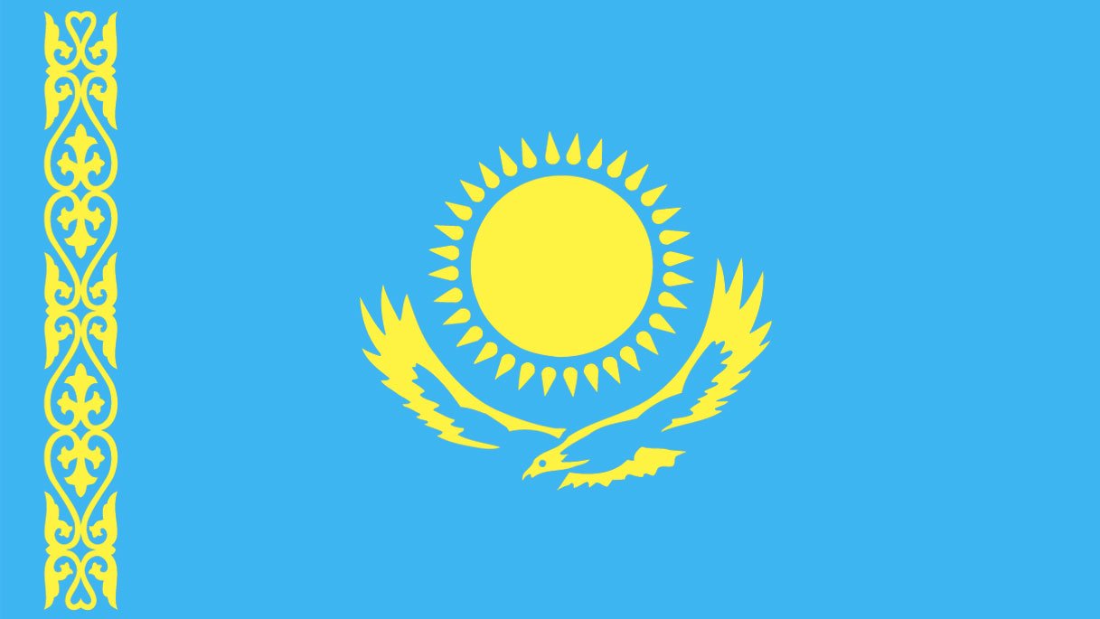 Национальный флаг Казахстана