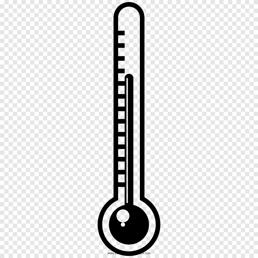 Схематичный термометр