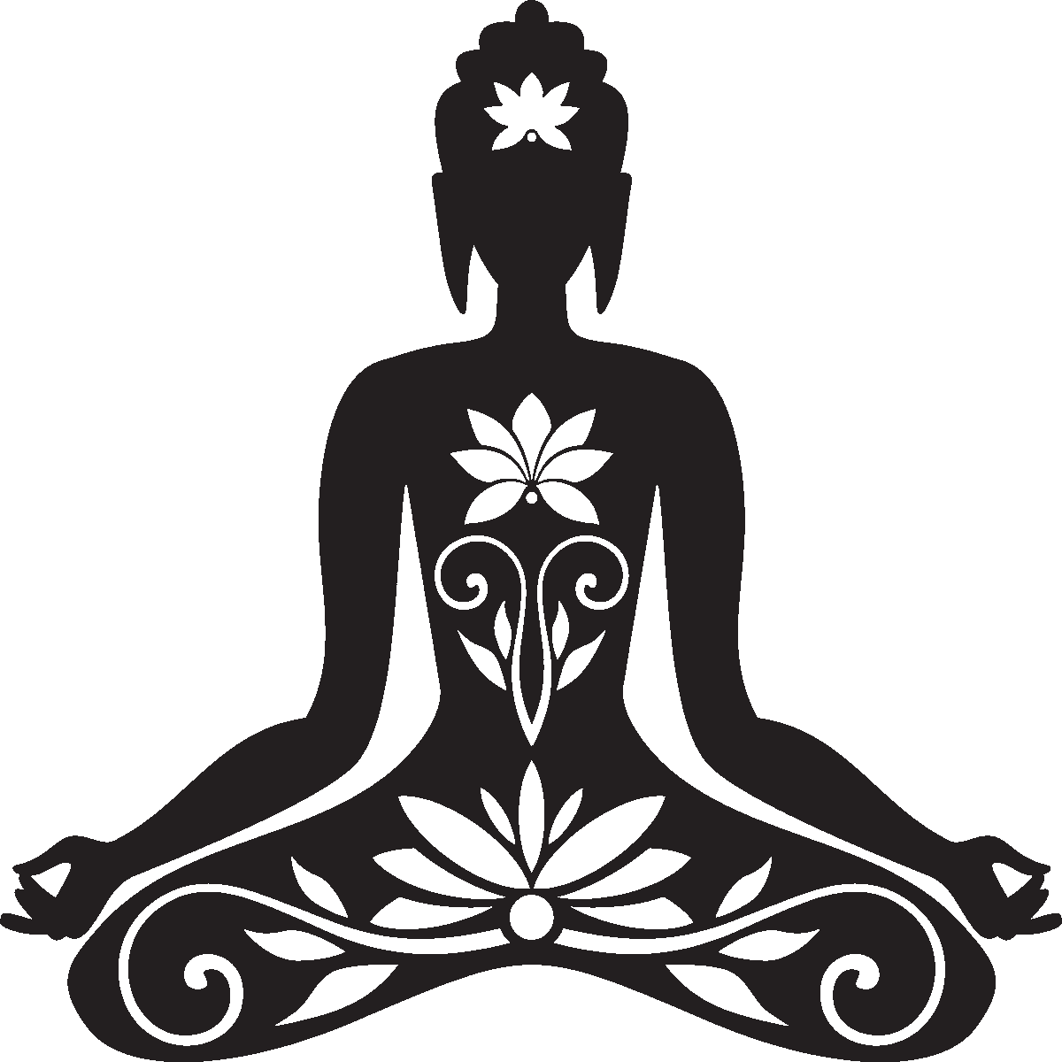 Будда йога Намасте