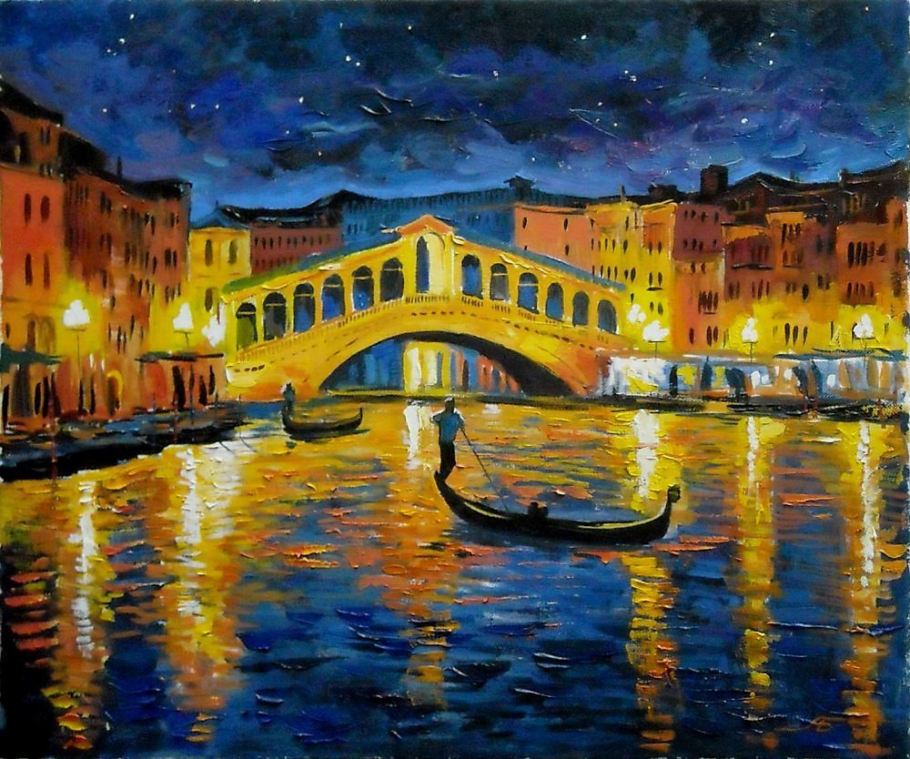 Баркарола венецианская ночь