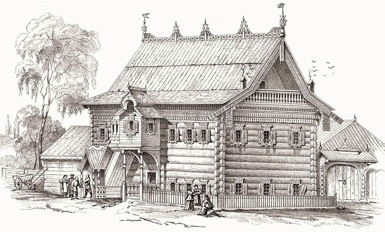 Деревянное зодчество России 17 век