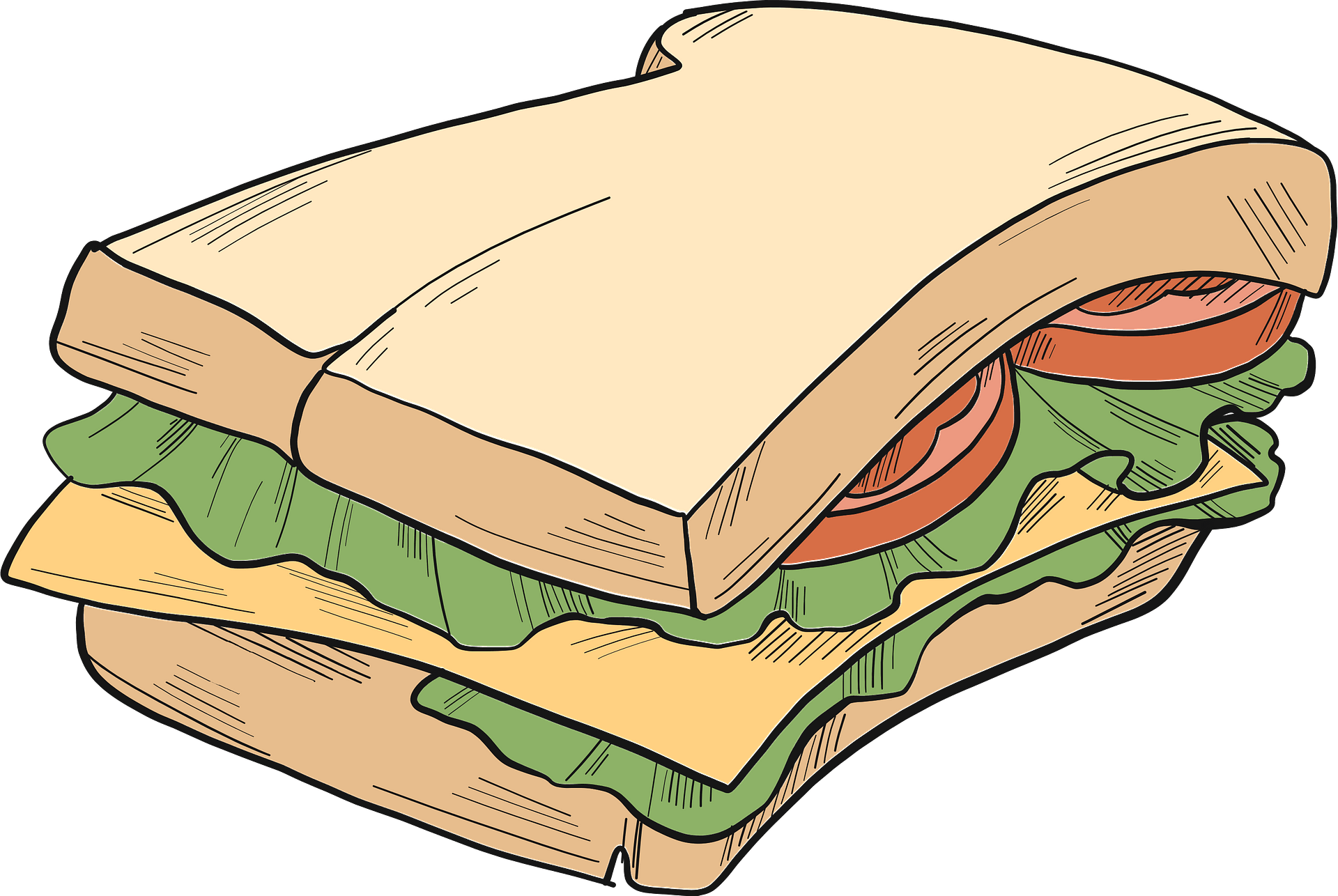 Бутерброд вектор