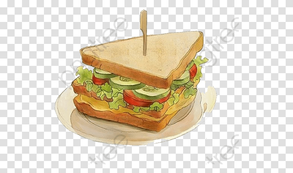 Нарисовать бутерброд