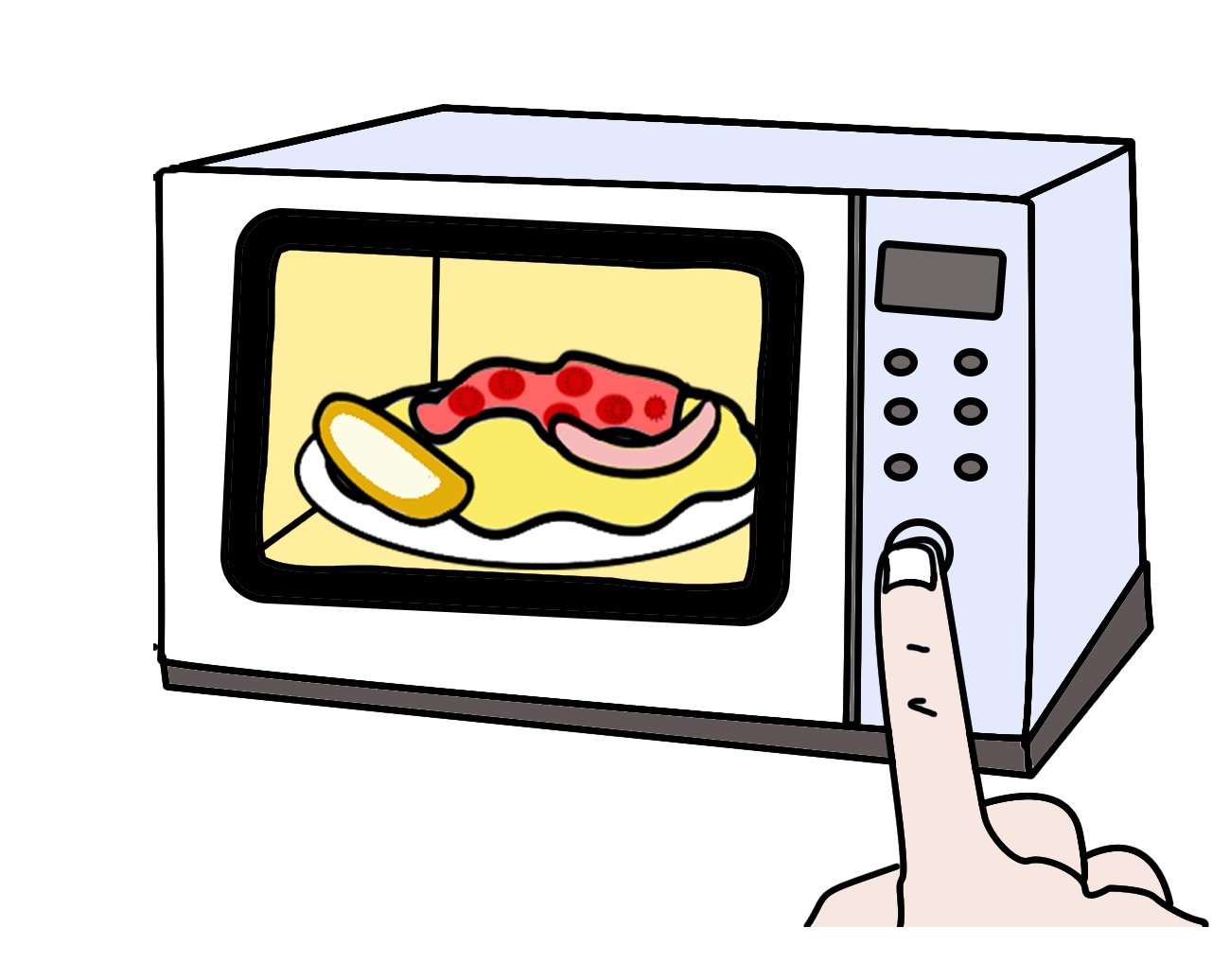 Микроволновка рисунок (48 фото) скачать бесплатно