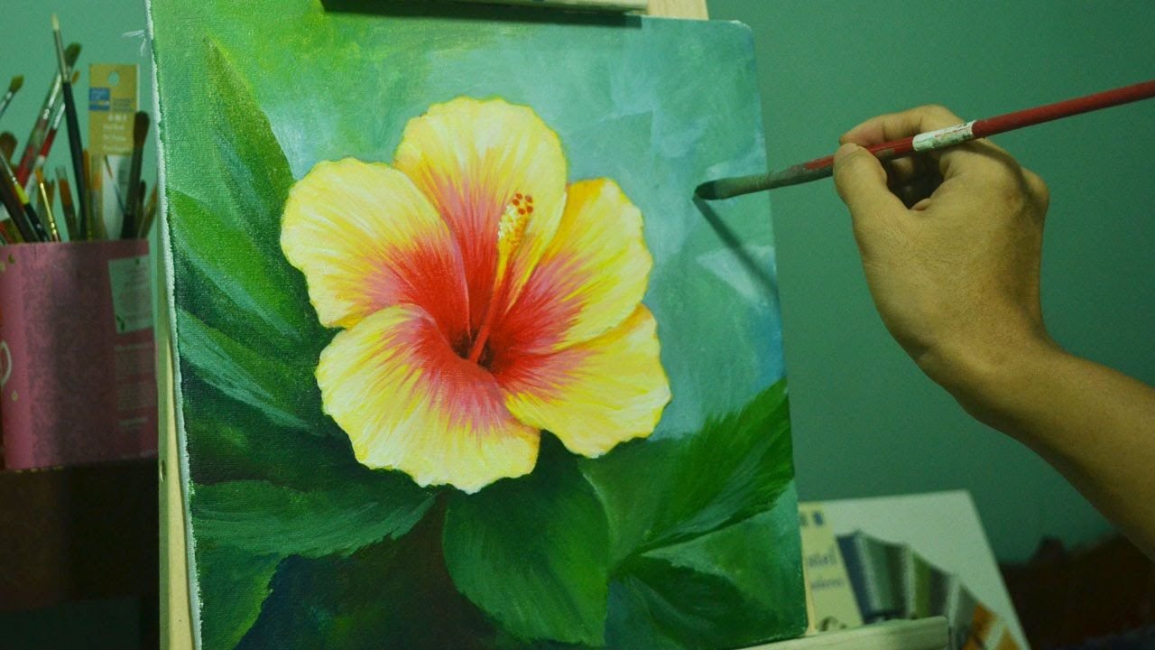Мастер класс по рисованию цветов