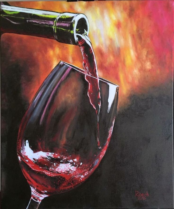 Вино в живописи