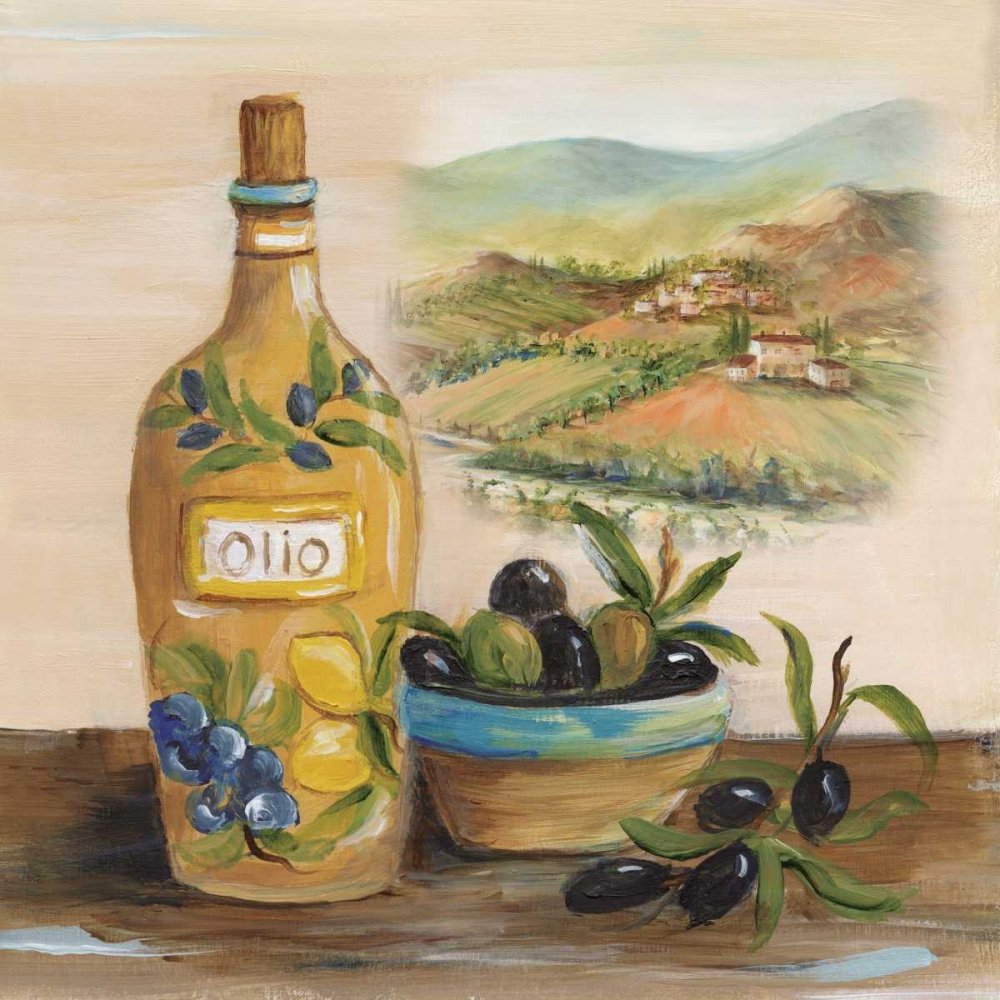 Картины с оливками на кухню