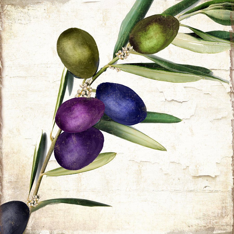 Картина оливки
