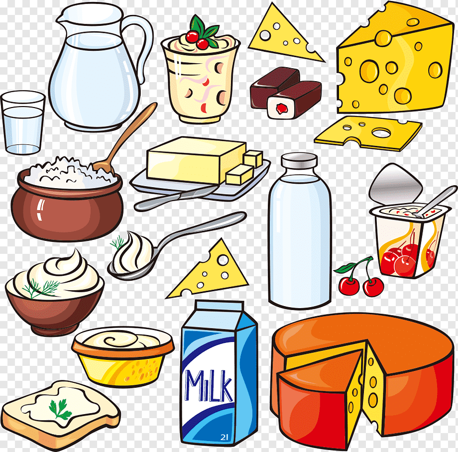 Рисунки продуктов питания для детей