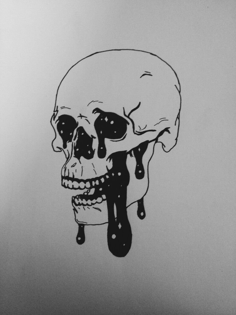 Ручка «череп»