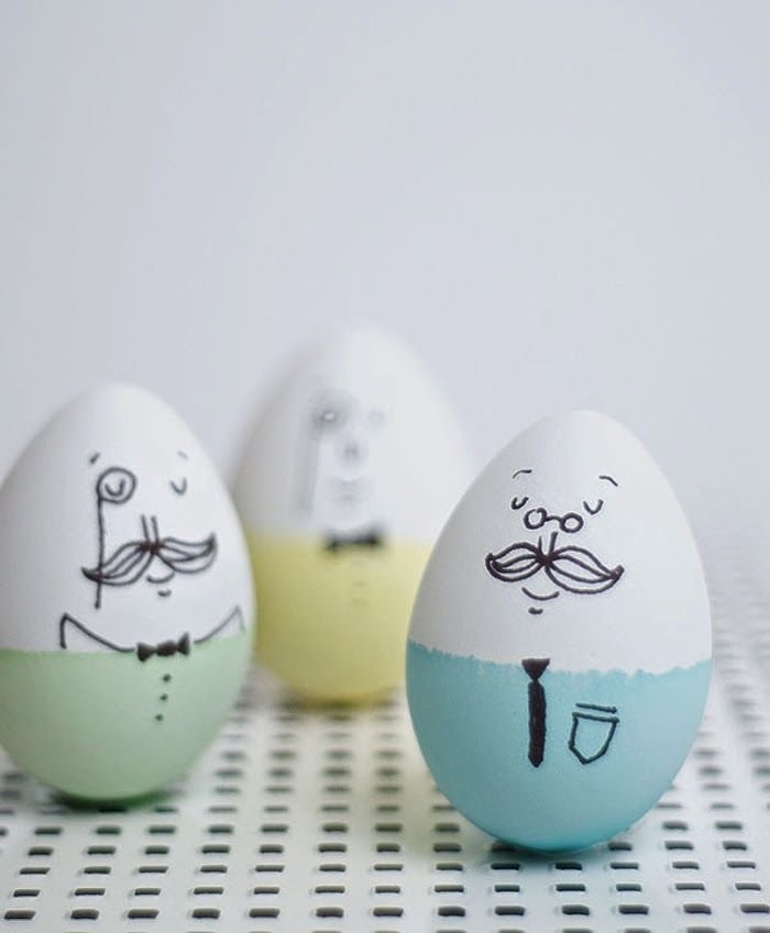 Разрисованные яйца