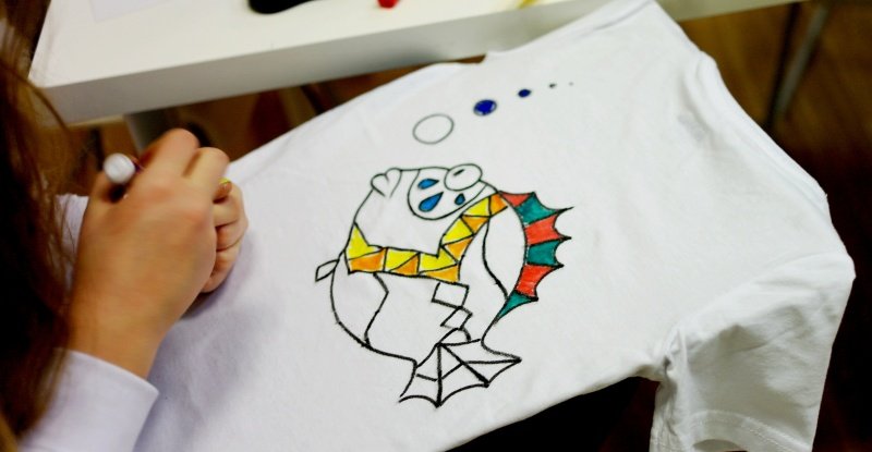 Мастер класс рисование на футболках