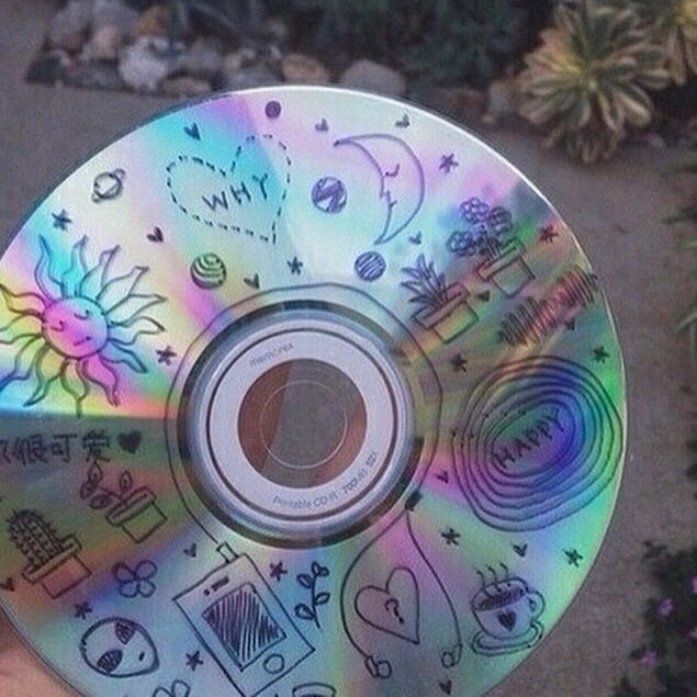 Разрисованные диски