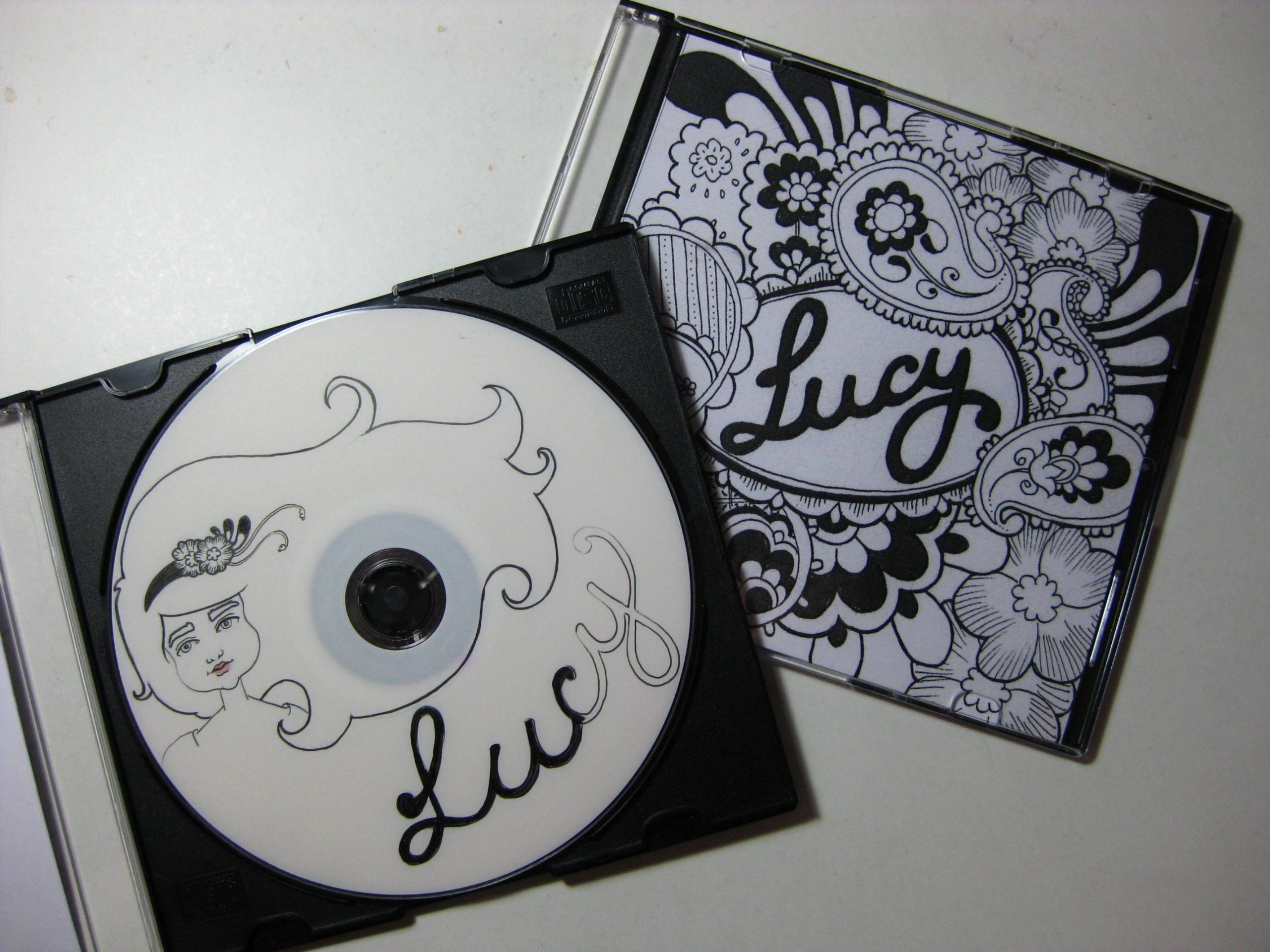 Рисование на CD дисках