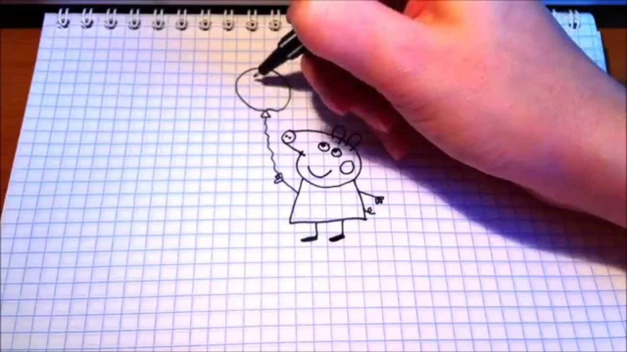 Легкие рисунки обычной ручкой