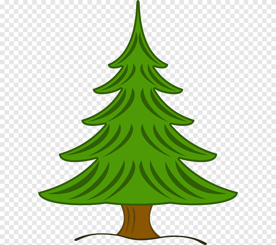 Зеленая елка для детей