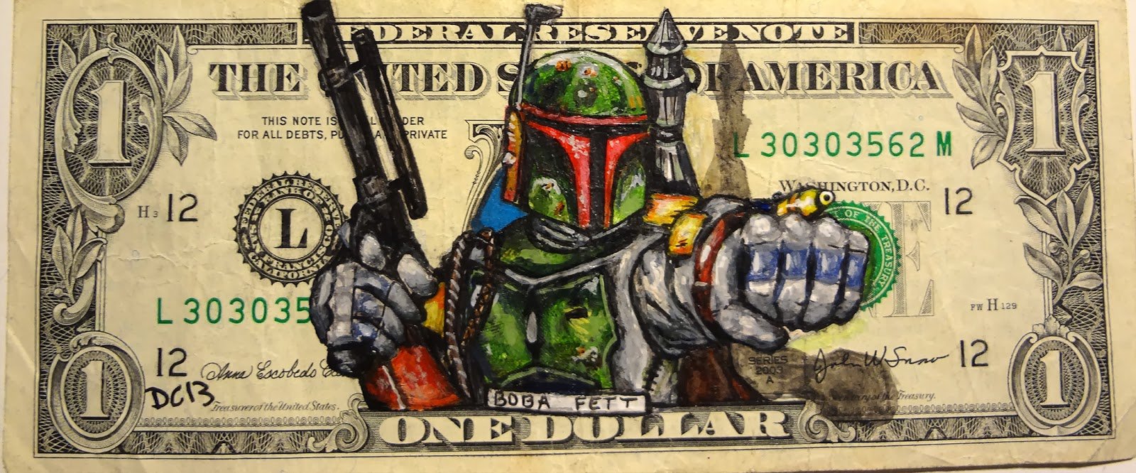Прикольный рисунок доллар