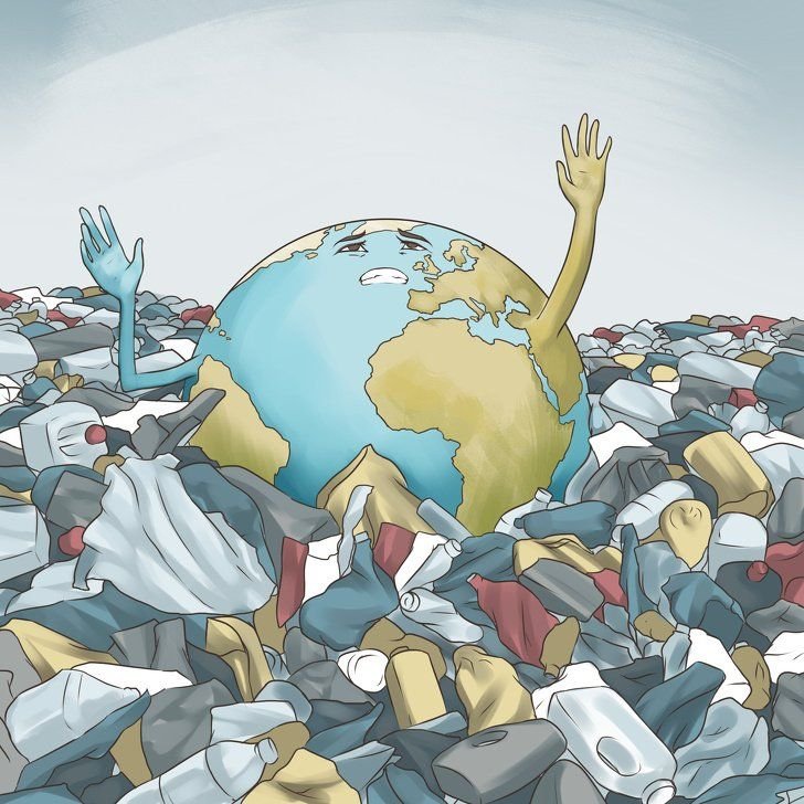 Загрязнение планеты мусором