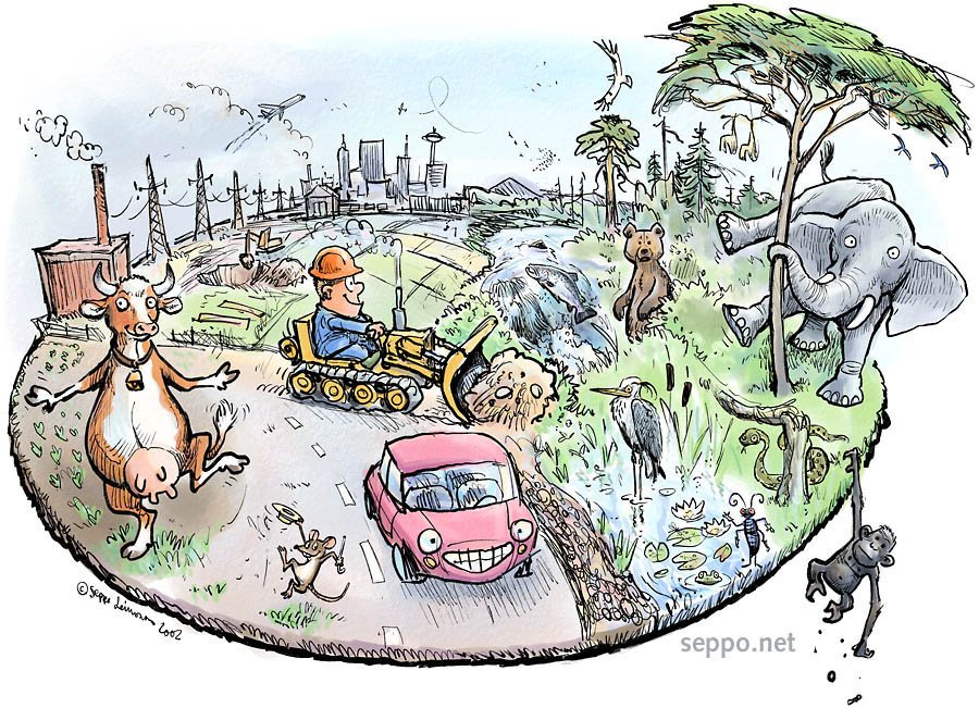 Экология карикатура