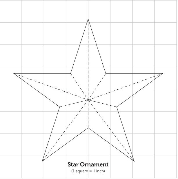 Объёмная пятиконечная звезда из бумаги своими руками