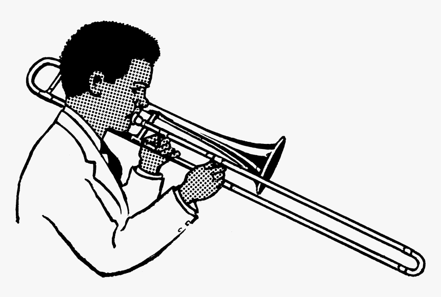 Тромбон инструмент контур