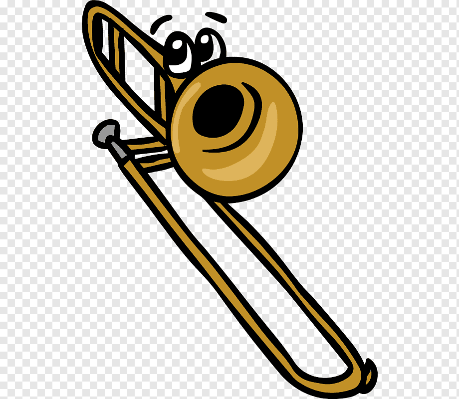 Тромбон мультяшный