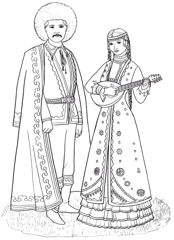 Башкирские иллюстрации