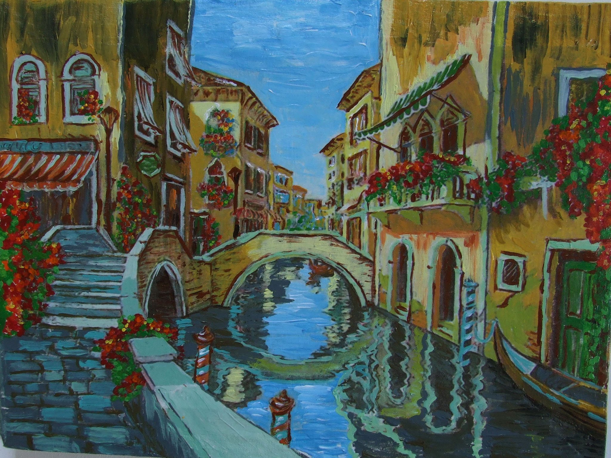Улицы Венеции картины