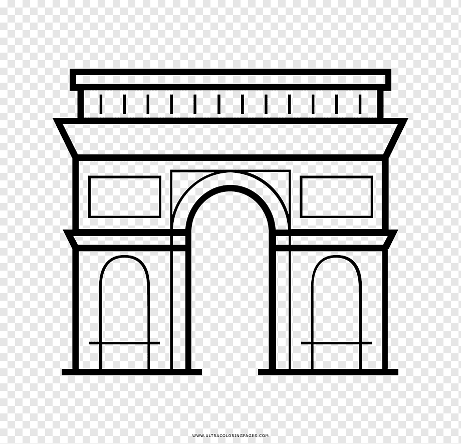 Триумфальная арка Ставрополь вектор