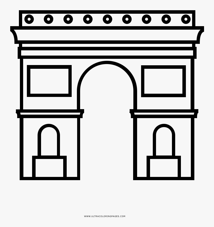 Триумфальная арка вектор