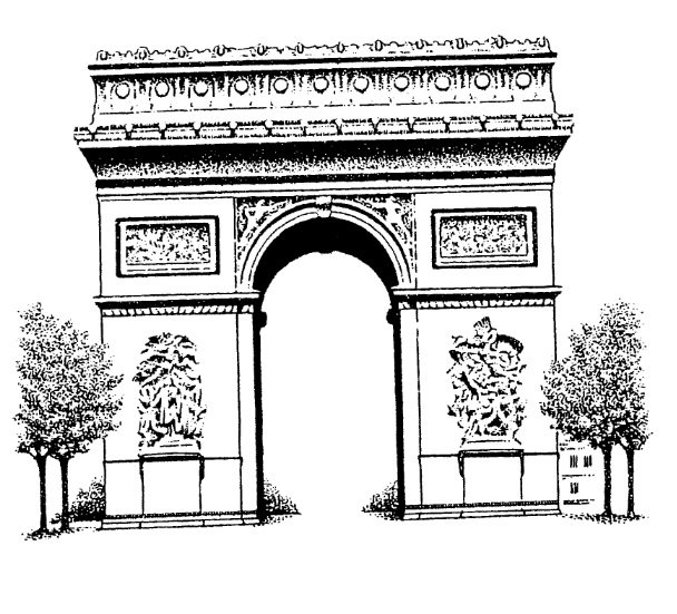 Триумфальная арка Париж